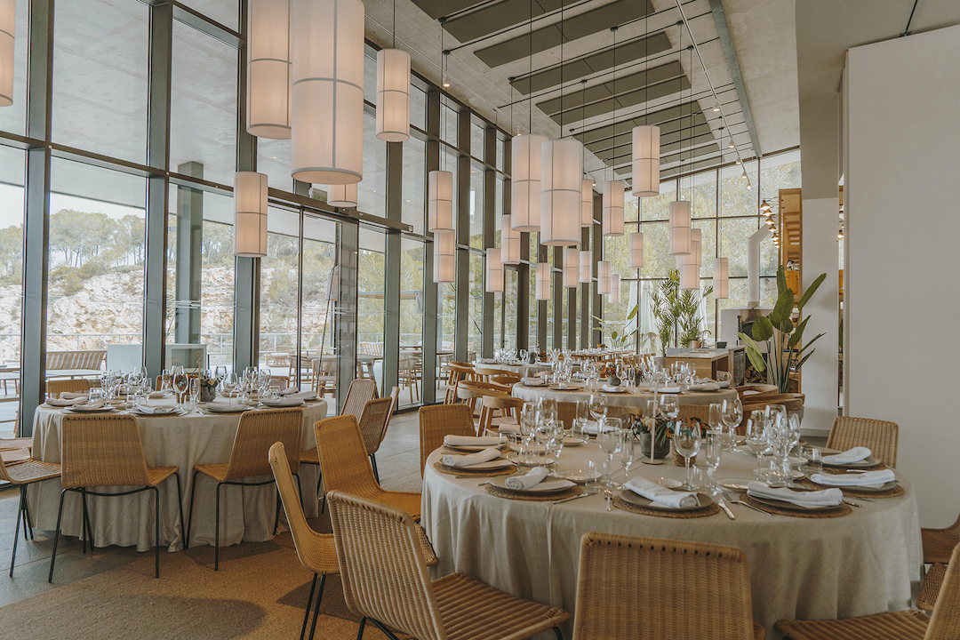 Restaurante Brumma eventos corporativos con vistas al mar