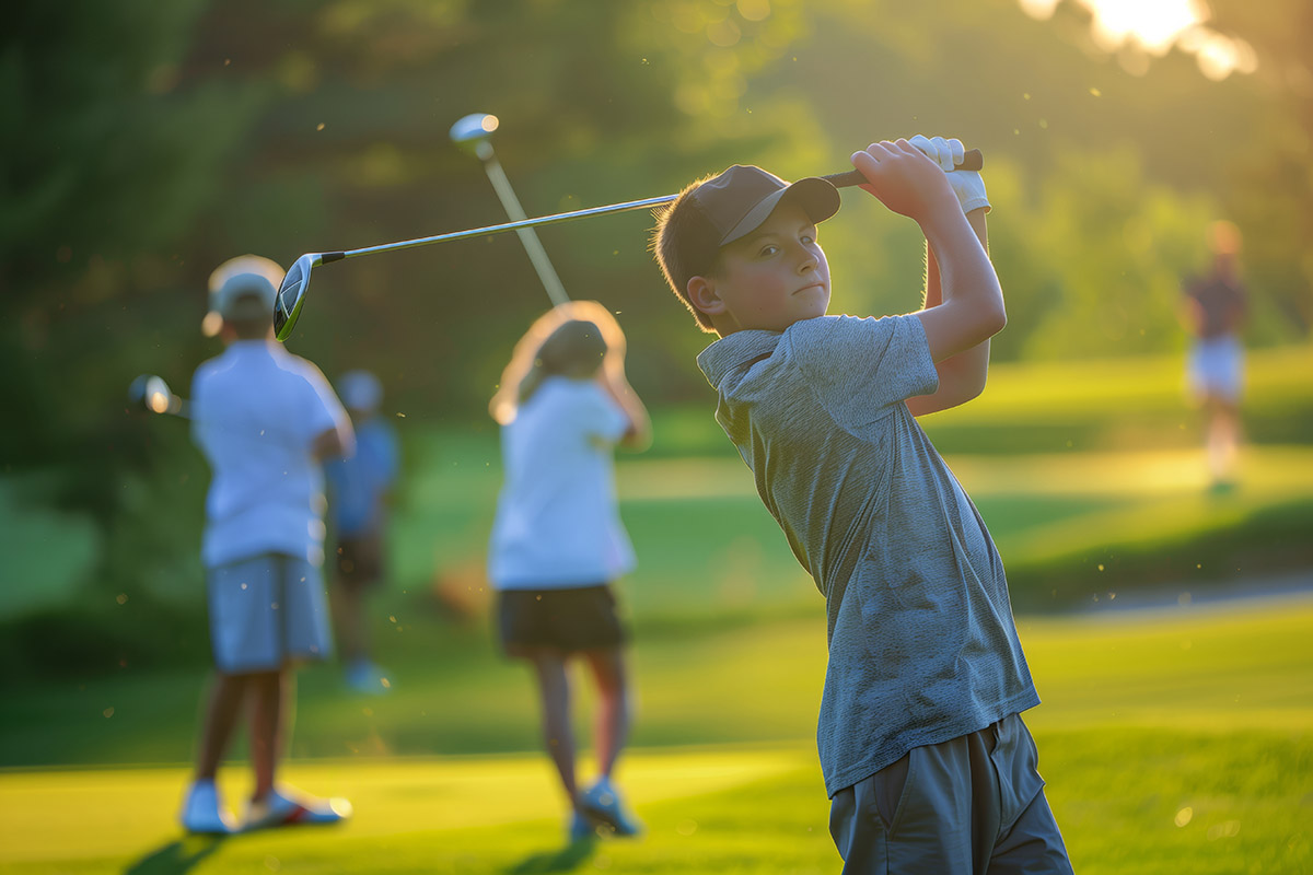Iniciación al golf para jóvenes y niños
